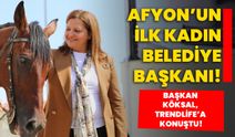 AFYON’UN İLK KADIN BELEDİYE BAŞKANI  ‘AVUKAT BURCU KÖKSAL’