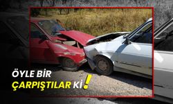 Öyle bir çarpıştılar ki!