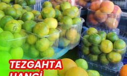 Tezgahta hangi meyveler yerini aldı?