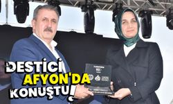 Destici, Afyonkarahisar'da konuştu