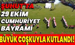 Şuhut'ta 29 Ekim Cumhuriyet Bayramı büyük coşkuyla kutlandı!