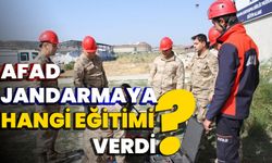 AFAD, Jandarmaya hangi eğitimi verdi?