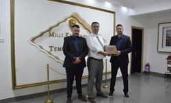 İl Tarım ve Orman Müdürü Parlak, Veteriner Hekimlerinden İsmail Yıldız ve Mustafa Gökçe’yi misafir etti!