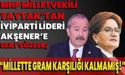 MHP Milletvekili Taytak’tan İYİ Parti Lideri Akşener’e sert sözler