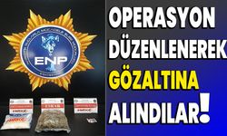 Operasyon düzenlenerek gözaltına alındılar!