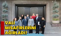 Vali Misafirlerini Ağırladı