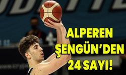 Alperen Şengün’den 24 sayı!