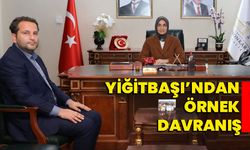 Yiğitbaşı’ndan örnek davranış