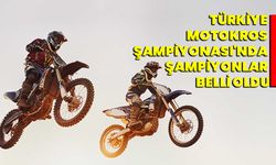 Türkiye Motokros Şampiyonası'nda şampiyonlar belli oldu!