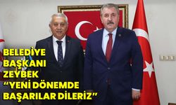 Belediye Başkanı Zeybek “Yeni dönemde başarılar dileriz”