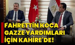 Fahrettin Koca, Gazze Yardımları İçin Kahire'de!