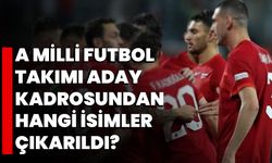 A Milli Futbol Takımı aday kadrosundan hangi isimler çıkarıldı?