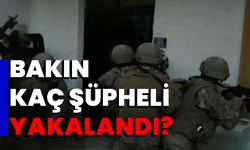 1127 Şüpheli Yakalandı