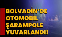 Bolvadin’de Otomobil Şarampole Yuvarlandı!