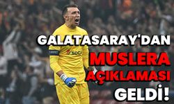 Galatasaray'dan Muslera açıklaması geldi!