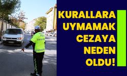 Kurallara uymamak cezaya neden oldu!