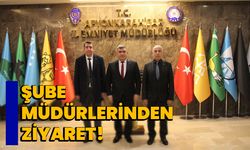 Şube Müdürlerinden ziyaret!