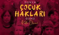Galatasaray, çocuk haklarına dikkat çekti!