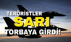 IRAK'IN KUZEYİNDEKİ TERÖR ÖRGÜTÜ HEDEFLERİNE HAVA HAREKATI: TERÖRİSTLER SARI TORBAYA GİRDİ!