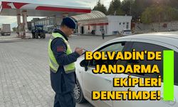 Bolvadin'de Jandarma Ekipleri Denetimde!