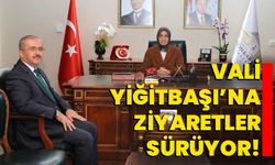 Vali Yiğitbaşı’na Ziyaretler Sürüyor!