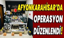 Afyonkarahisar’da Operasyon Düzenlendi !