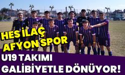 Afyonspor U19 Takımı Galibiyetle Dönüyor