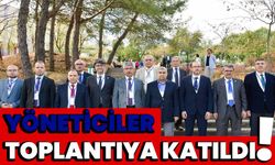 Yöneticiler Toplantıya Katıldı