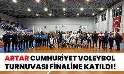 Artar, Cumhuriyet Voleybol Turnuvası Finaline Katıldı