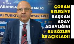 Afyonkarahisar Belediye Başkanı Aday Adayı Burhanettin Çoban: "Başarılarımızı ve Borçsuz Belediyeciliği Sürdüreceğiz!"