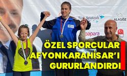 Özel Sporcular Afyonkarahisar’ı Gururlandırdı