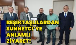 Beşiktaşlılardan Sünnetci’ye anlamlı ziyaret!