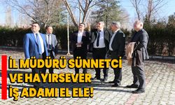 İl Müdürü Sünnetci ve Hayırsever İş Adamı El Ele!