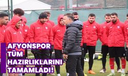 Afyonspor Tüm Hazırlıklarını Tamamladı