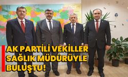 AK Partili Vekiller Sağlık Müdürüyle Buluştu!