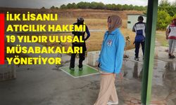 İlk lisanslı atıcılık hakemi 19 yıldır ulusal müsabakaları yönetiyor