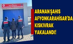 Aranan Şahıs Afyonkarahisar'da Kıskıvrak Yakalandı!