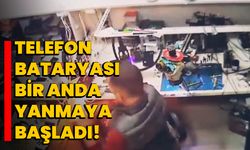 Telefon Bataryası Bir Anda Yanmaya Başladı!