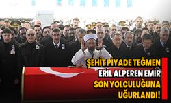 Şehit Piyade Teğmen Eril Alperen Emir son yolculuğuna uğurlandı!