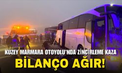 Kuzey Marmara Otoyolu'nda kaza: Bilanço ağır!