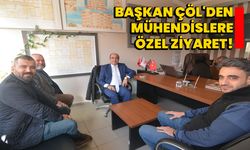 Başkan Çöl'den Mühendislere Özel Ziyaret!