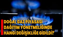 Doğal gaz piyasası dağıtım yönetmeliğinde hangi değişikliğe gidildi?