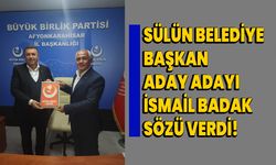 Sülün Belediye Başkan aday adayı İsmail Badak, sözü verdi!