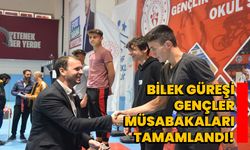 Bilek güreşi gençler müsabakaları tamamlandı