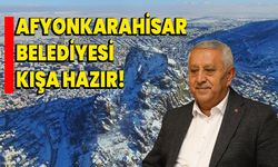 Afyonkarahisar Belediyesi kışa hazır!