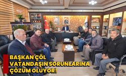 Başkan Çöl, vatandaşın sorunlarına çözüm oluyor!