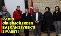 Kadın girişimcilerden Başkan Zeybek’e ziyaret!