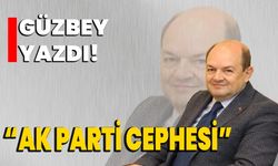 Güzbey yazdı, ‘’AK Parti cephesi’’
