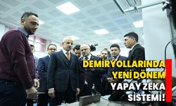 Demiryollarında yeni dönem: Yapay zeka sistemi!