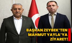 Başkan Zeybek’ten Mahmut Yayla’ya ziyaret!